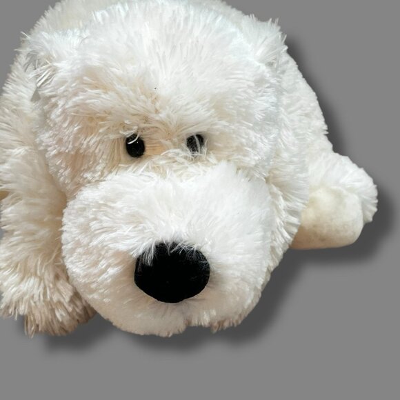 Jellycat Truffles 14" Polar Bear Flat Floppy Pillow Pet Plush Retired RARE - Picture 6 of 13